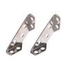 10Pcs Universal Furniture Corner Connector Stainless Steel Corner Brace Heavy Duty Angle Shelf Brackets For Wood
