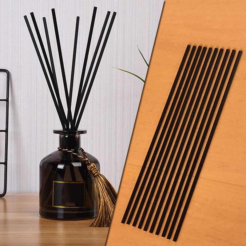 50 Rattanstäbchen Für Duftöle – Raumduft Sticks, Ca. 25 Cm, Schwarz