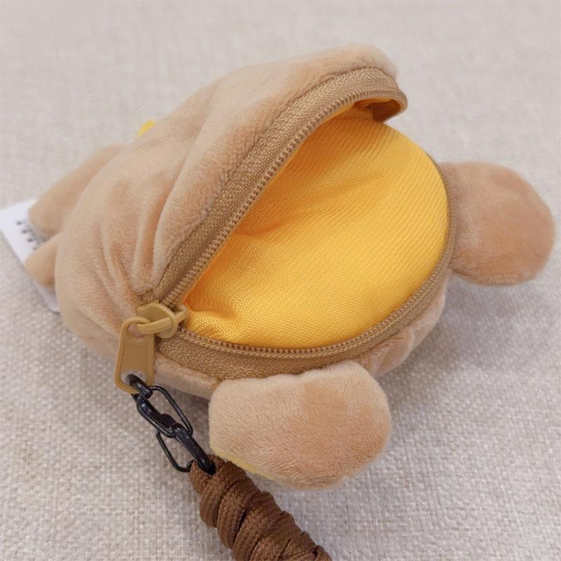 Kawaii Rilakkuma Coin Purse Wallet Plush Toys Cartoon Convenient Storage Backpack Pendant Soft Stuffed Doll Friend Birthday Gift