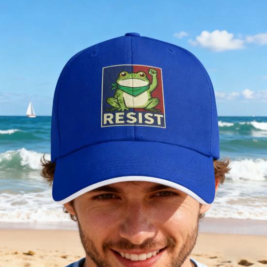 Men Baseball Hat Embroidered Pattern Adjustable Camping Cap Compact Wide Design Outdoor Activity Hat