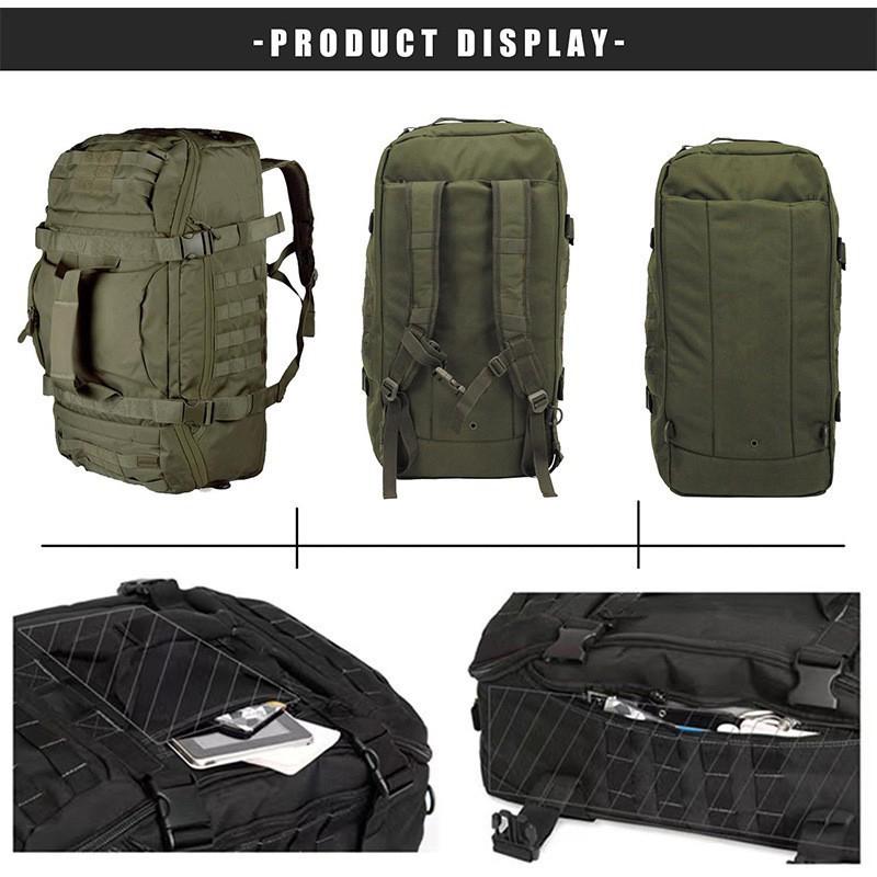 Large-Capacity Outdoor Travel Bag Duffel Gym Nylon Sports Bag For Camping Hiking Traveling Weekend Getaways
