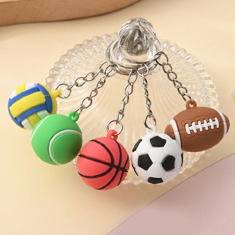 Volleyball Keyrings Stylish Key Decorations Multipurpose Keychain Fashion Pendant Suitable for Car Keys and House Keys