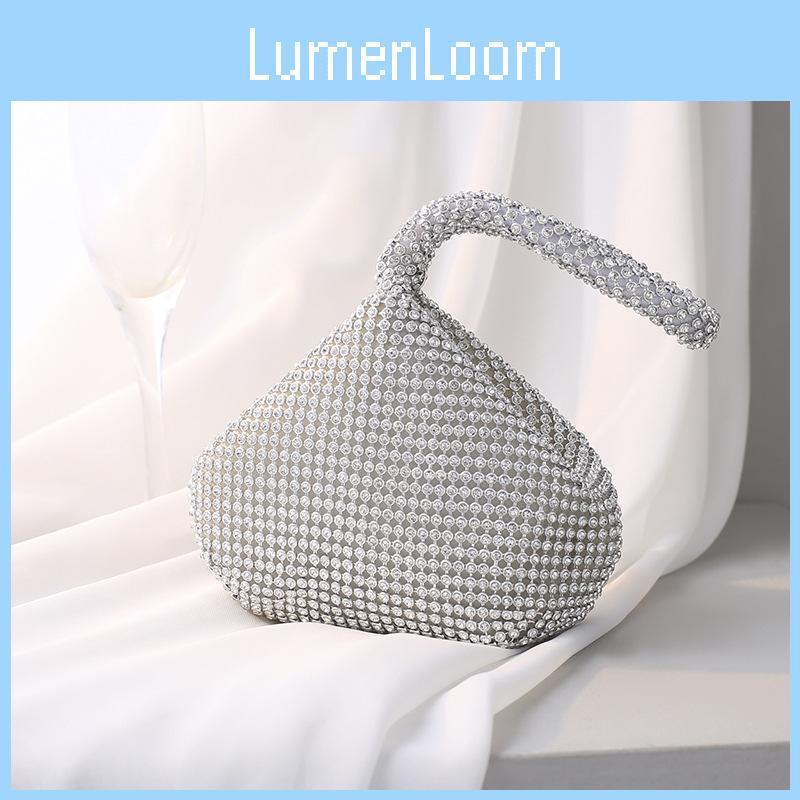 Geometrische Abendclutch mit wassergebohrten Verzierungen für formelle Anlässe