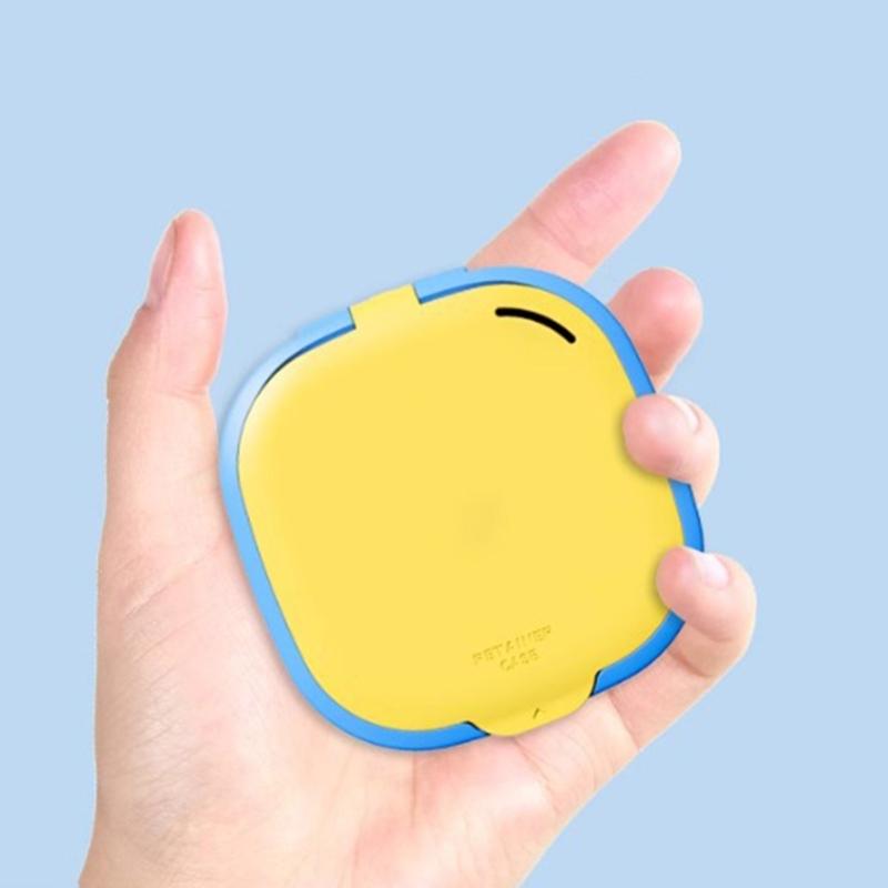 Travel Friendly Dental Appliance Storage Container for Clear Aligners and Retainers Leakproof ABS Materials