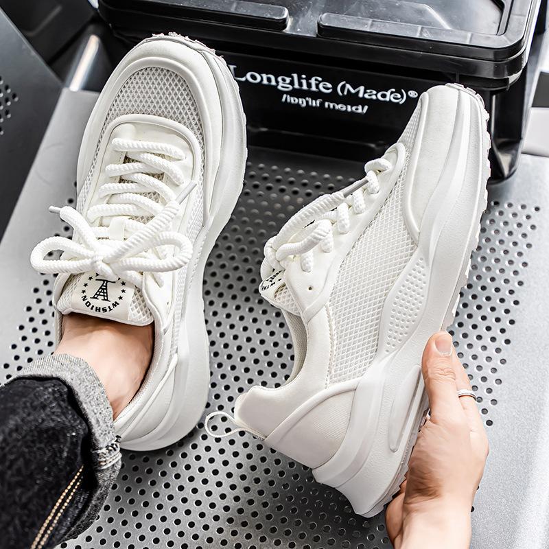 

Summer new mesh breathable thin comfortable men s shoes personalized trend Korean version fashion dad shoes teen trendy shoes 39