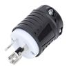 Generator Locking Adapter Plug 15A for NEMA L5 15P Locking Plug For RV Campground Generator Power Socket