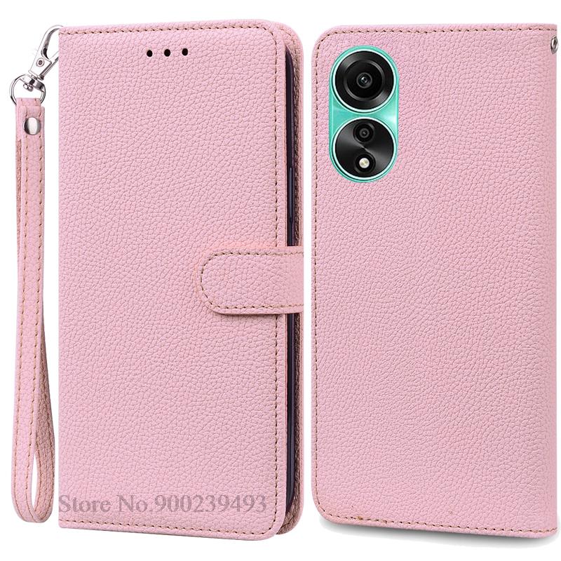 For OPPO A78 4G Case Leather Flip Wallet Case For OPPO A78 CPH2565 Phone Case For OPPO A78 5G CPH2483 CPH2495 Cover Fundas