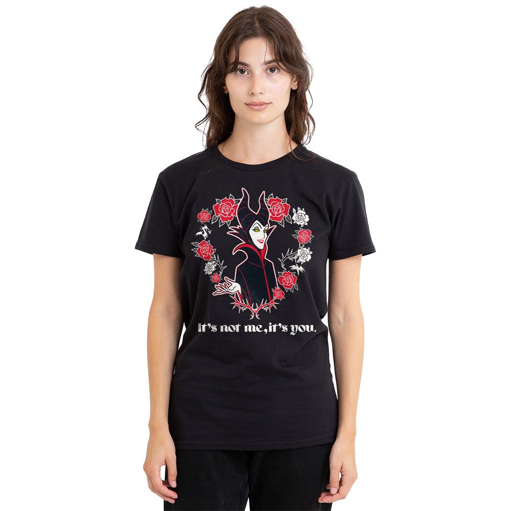 Disney Villains Unisex Adult It´s Not Me, It´s You Maleficent Valentine`s Day T-Shirt