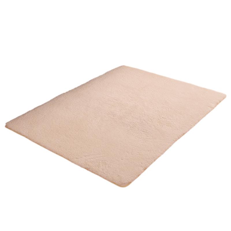 Luxurious Thick Plush Area Rug Machine-woven Non-slip Bath Mat For Bathroom