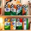 Indian N-National Emble Flag Phone Case For iPhone 17,16,15,14,13,12,11 Plus,Pro Max,XS,Colorful Silver Phone Case Funda Cover