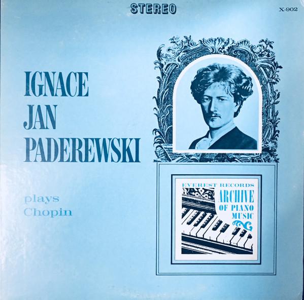 

LP Record IGNACE JAN PADEREWSKI Plays Chopin X902 EVEREST 1966 Japan Classical Used