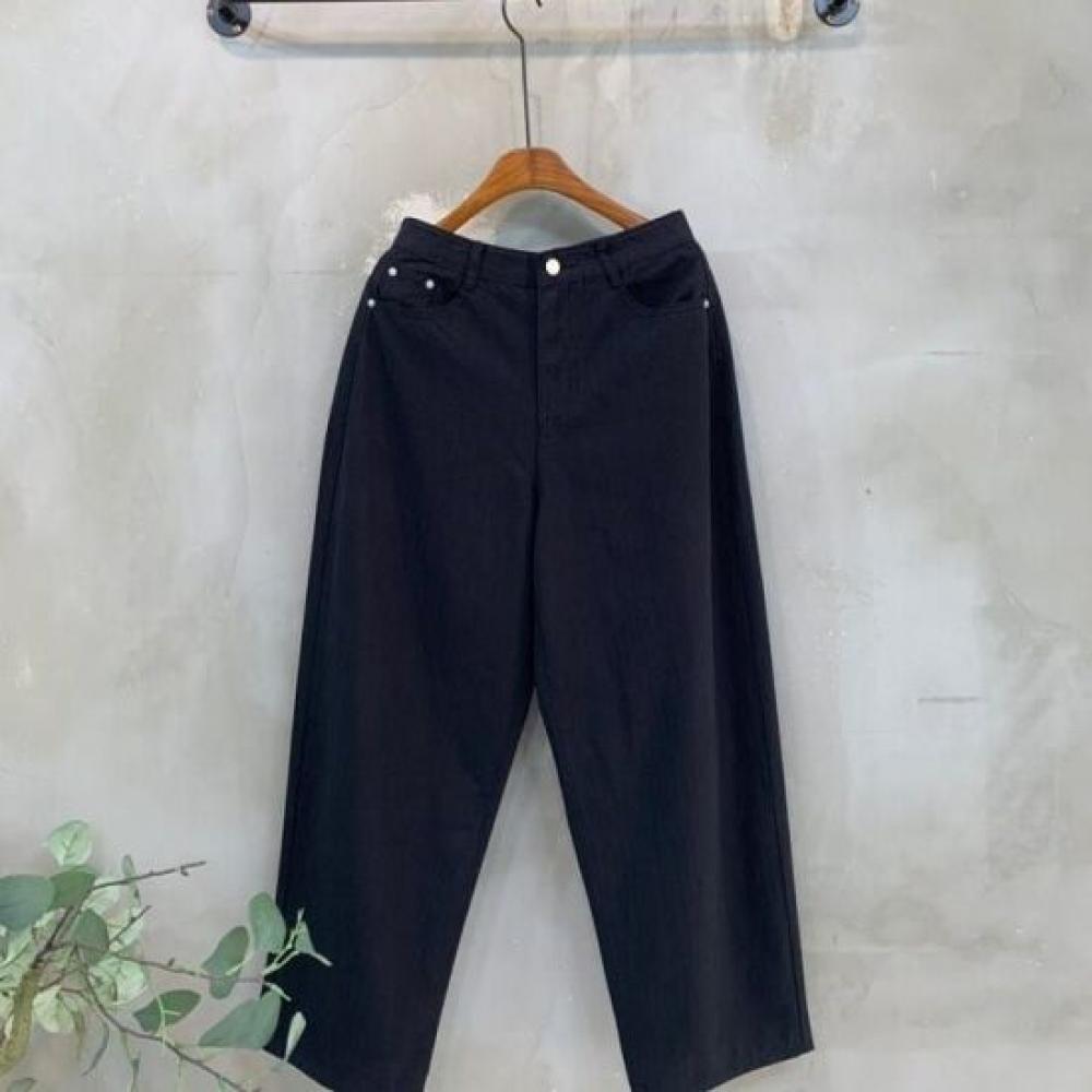 C S In The Room Women Ykk Zipper Balloon Fit Wide pantS 2Color