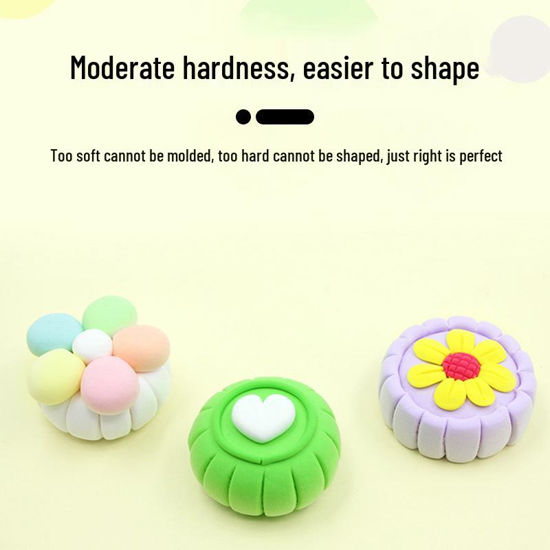 Superleichter 500g Kinder-DIY-Ton - 24 Farben, Großpackung