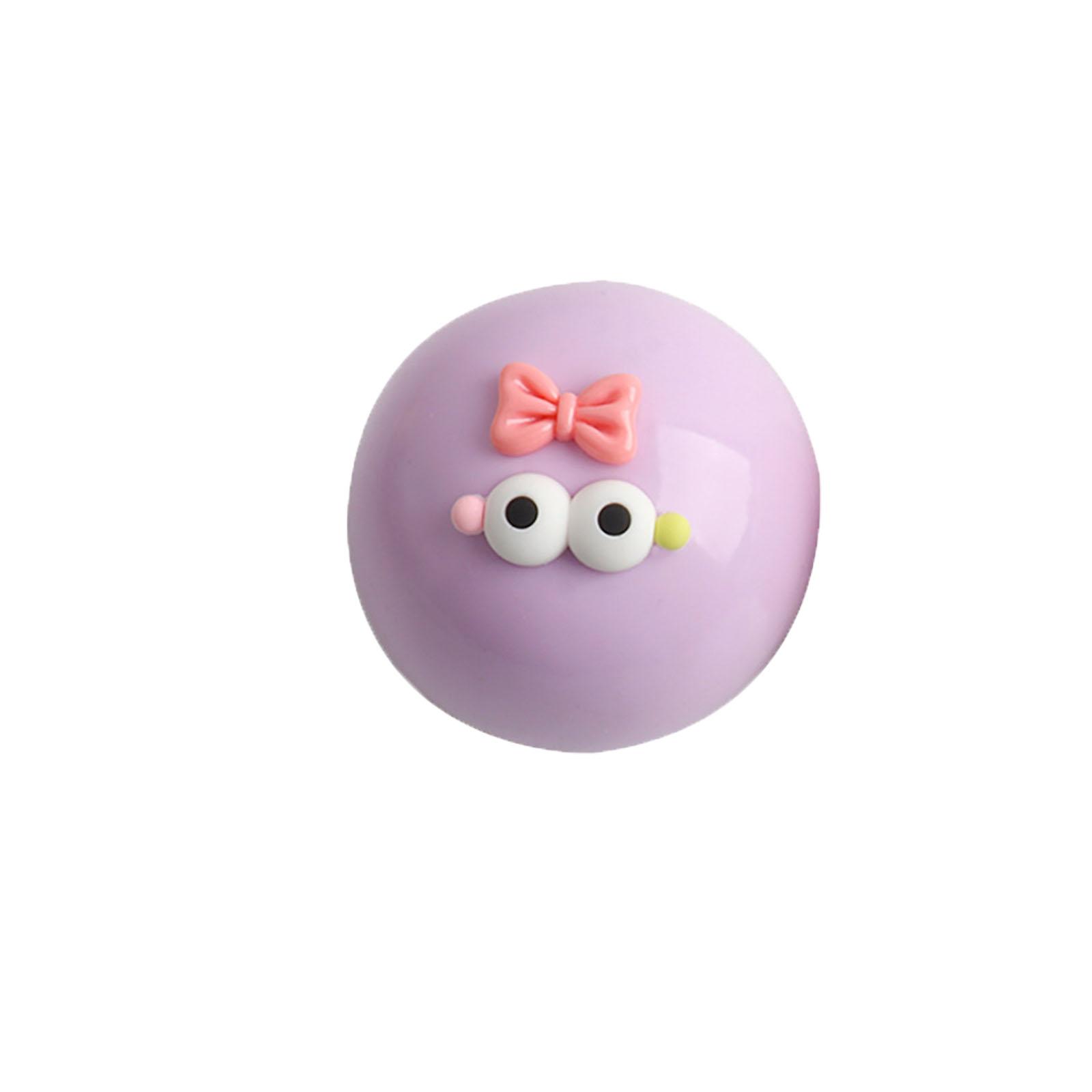 

Squishy Stress Relief Toy Soft Slow Rising Squeeze Ball Sensory Fidget Toy for Kids and Adults Durable Material Safe for Daily Use One Size фіолетовий