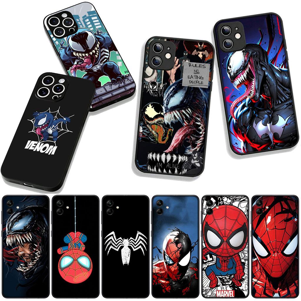 SpiderMan Venom Spider Marvel Man Hülle Handyhülle für Xiaomi Redmi Note 14 12 13 ProPlus A4 A3 Pro Plus 12C 13C 14C 5G