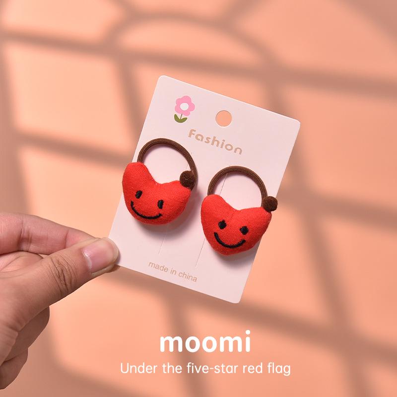 

Handmade Pumpkin Hair Ties for Girls - Soft and Cute, Gentle on Hair