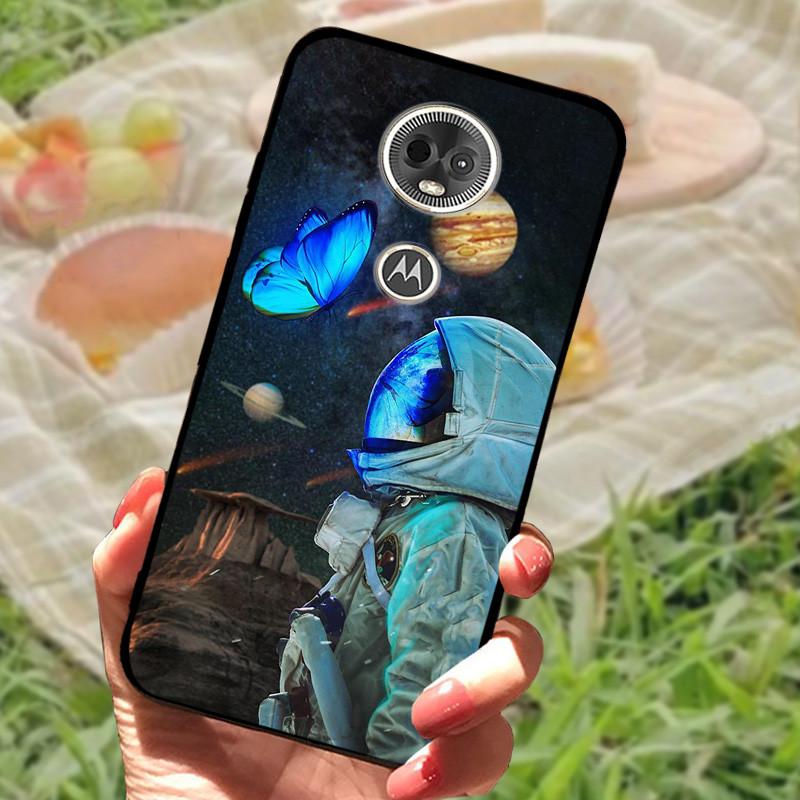 Etui Silikonowe Miękkie Odporne na Wstrząsy TPU Tylna Pokrywa dla Motorola Moto E5 / E5 Play EU / E5Plus / E5 Plus Capa E5Play E 5 Marmur