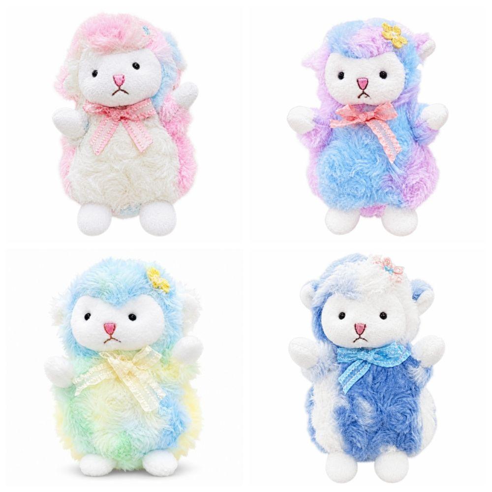 Fleece Plush Sheep Toy Adorable Bag Hanging Pendant Kawaii Fluffy Animal Doll Birthday Present