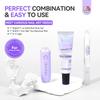SAVILAND Pro Nail Glue Gel Nail Remover Lasting Solid Nail Glue Gel with UV Nail 20g Gel Nail 3ml Fast Nail Glue Remover Pen & Press-On Kit 30-Day