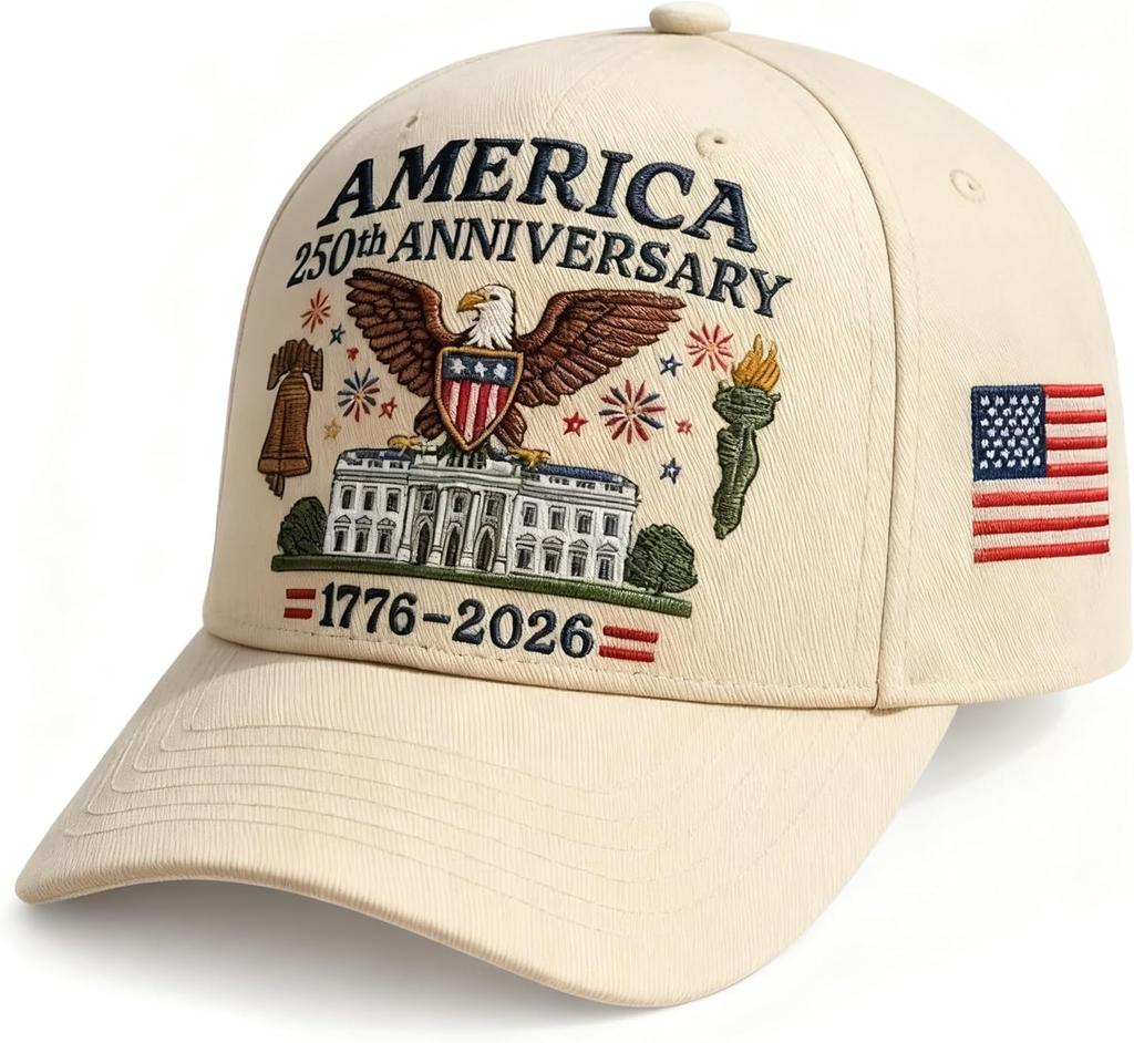 250Th Anniversary Usa Baseball Hat Eagle 250 Year American Anniversary Cap Patriotic Marine Veterans Hat