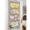 Large Size Wall-Mounted Storage Bag Mesh Toy Organizer New Hanging Bag  Kid's Dolls