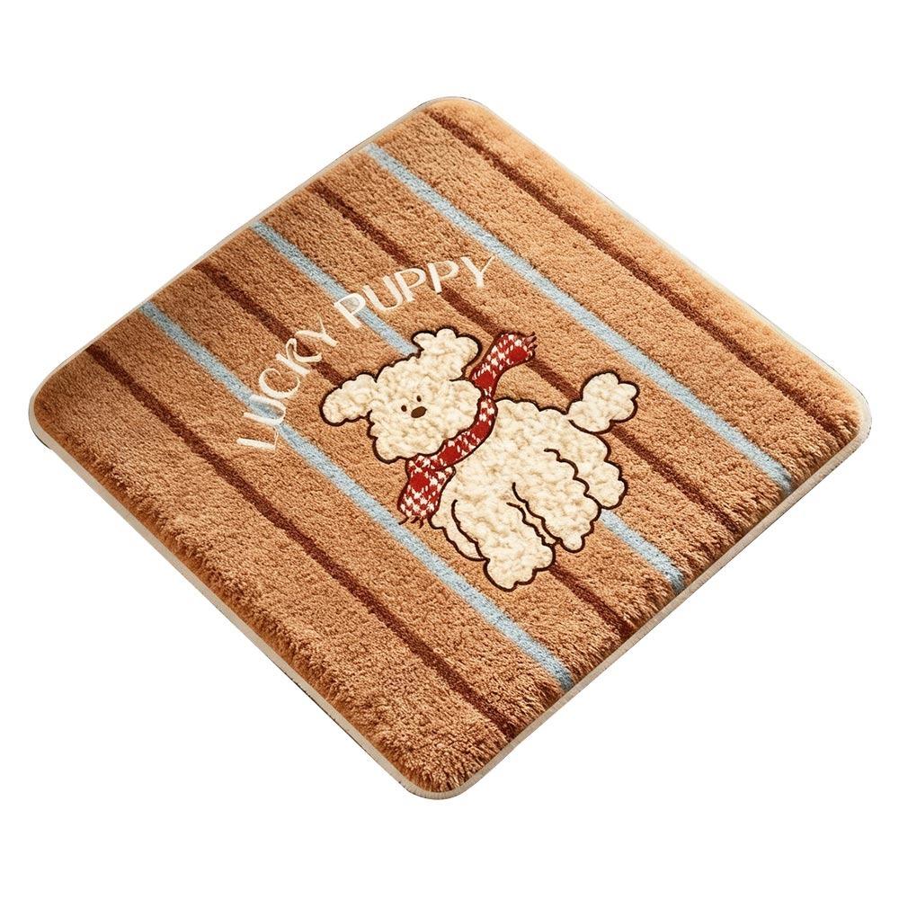 Imitation Cashmere Dining Chair Pad Anti-slip Seat Cushion Cute Chair Cushion  Home Seating