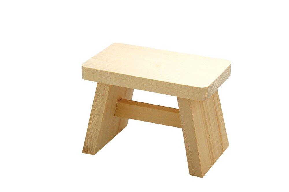 Yamako Bath Small Chair, Natural,