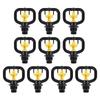 10PCS Lightweight Rotating Irrigation Sprinklers Garden Irrigation Sprinkler  Yard Watering