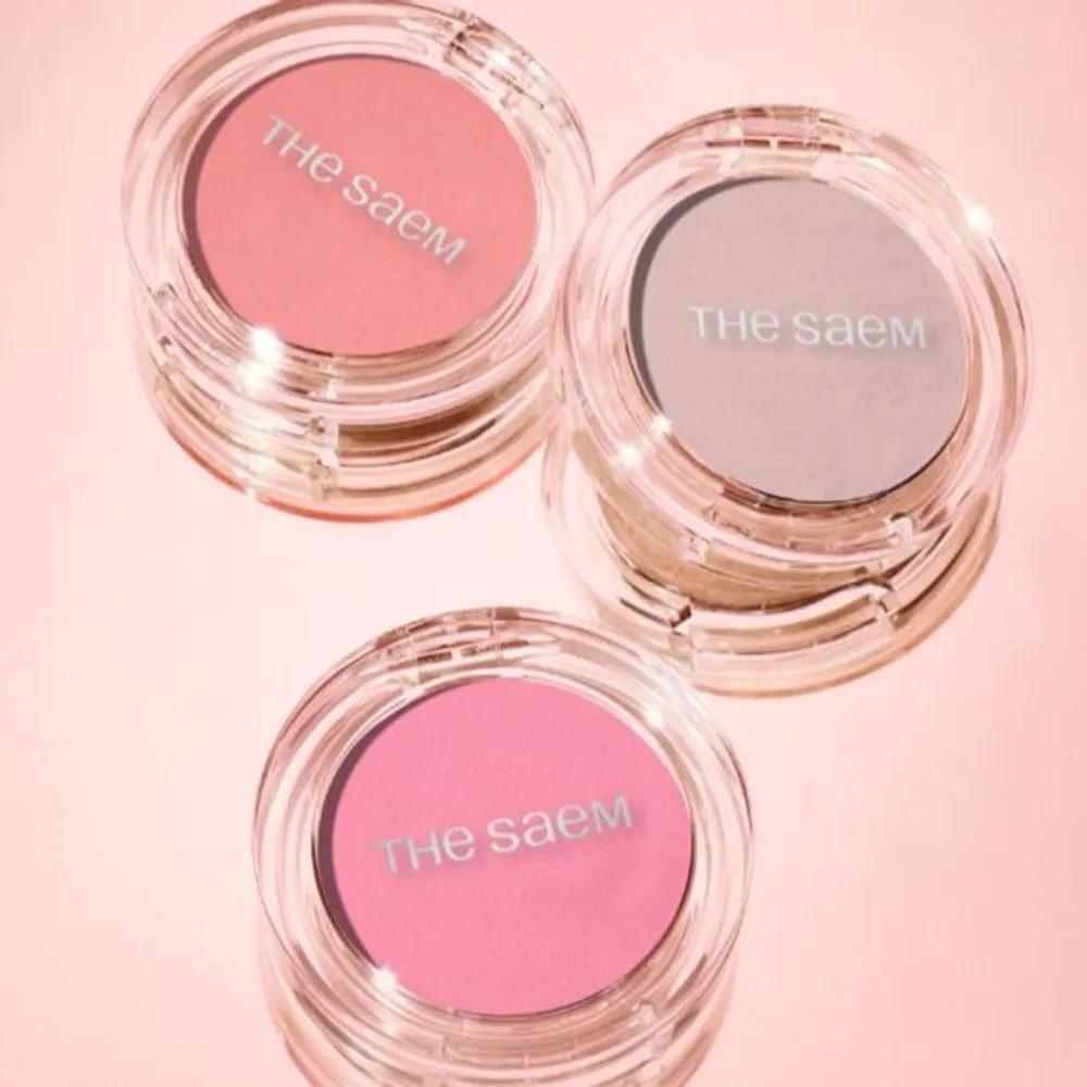 

The Saem Гелевые румяна Теплый тон Холодный тон Ежедневный макияж X2 CR02 Baby Papaya