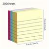 200pcs Assorted Colors Line Stickers - Self-Adhesive, Easy-to-Use Note Markers for Students, Office & School Organization