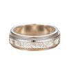 Men's 99% Pure Sterling Silver Ring with Six-Character Mantra - Retro Thai Index Finger Ring, Artistic and Stackable.