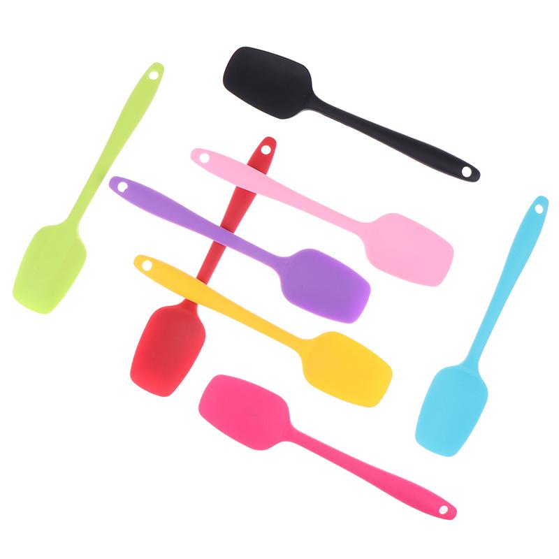 1Pc Silicone Cream Baking Scraper Thicken Cake Spatula Mixing Batter Scraper Non Stick Butter Mixer Kitchen Cooking Tool