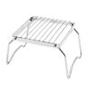 Outdoor Portable Foldable Stove Stand Rack Camping Pot Bracket Holder Gas Stoves Burner Bracket with Storage Bag Hiking Travell