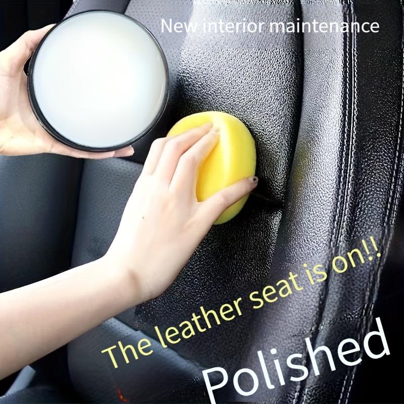 Car Leather Seat Maintenance Oil Care Cream Automobile Interior Polishing Refurbished Stain Removal Leather Sofa Cleaning Care