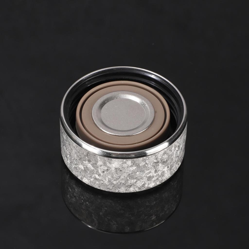 Pure Titanium Thermal Mug - High-End Straight Body Tea Cup with Portable Infuser, Luxury Business Gift Box Set.