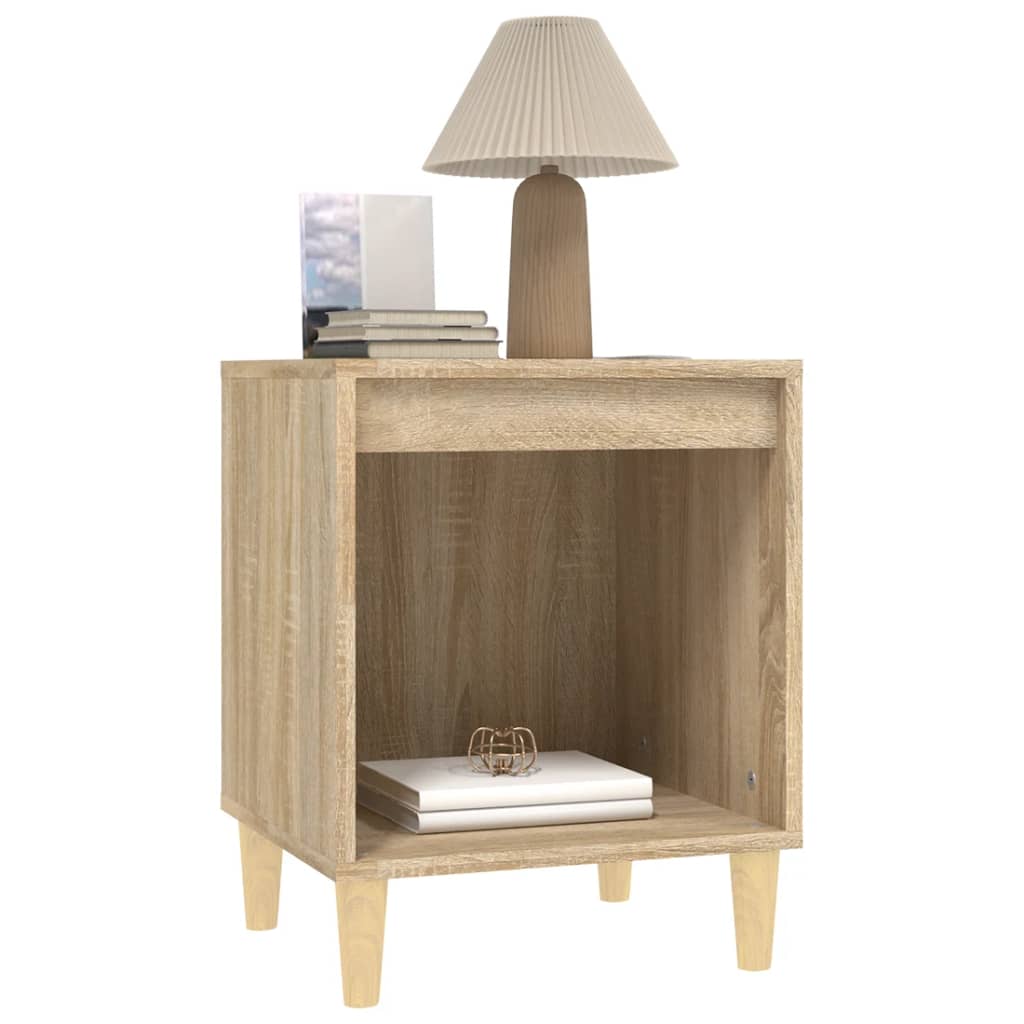 Nightstands 2 pcs Sonoma Oak 40 x 35 x 50 cm