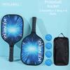 Shockproof Pickleball Paddles Set Non-slip Handle with 2 Rackets & 4 Pickleballs Balls Racquet Kit High Resilience