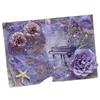 Purple Anime Ita Bag DIY Materials: Lazy Tie & Black/White Background Boards Set