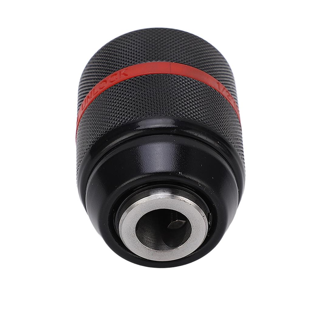 Keyless Drill Chuck 1 2‑20UNF Mount Self Tightening Electric Drill Chuck 2‑13mm Clamping Range Round 58mm   2.3in