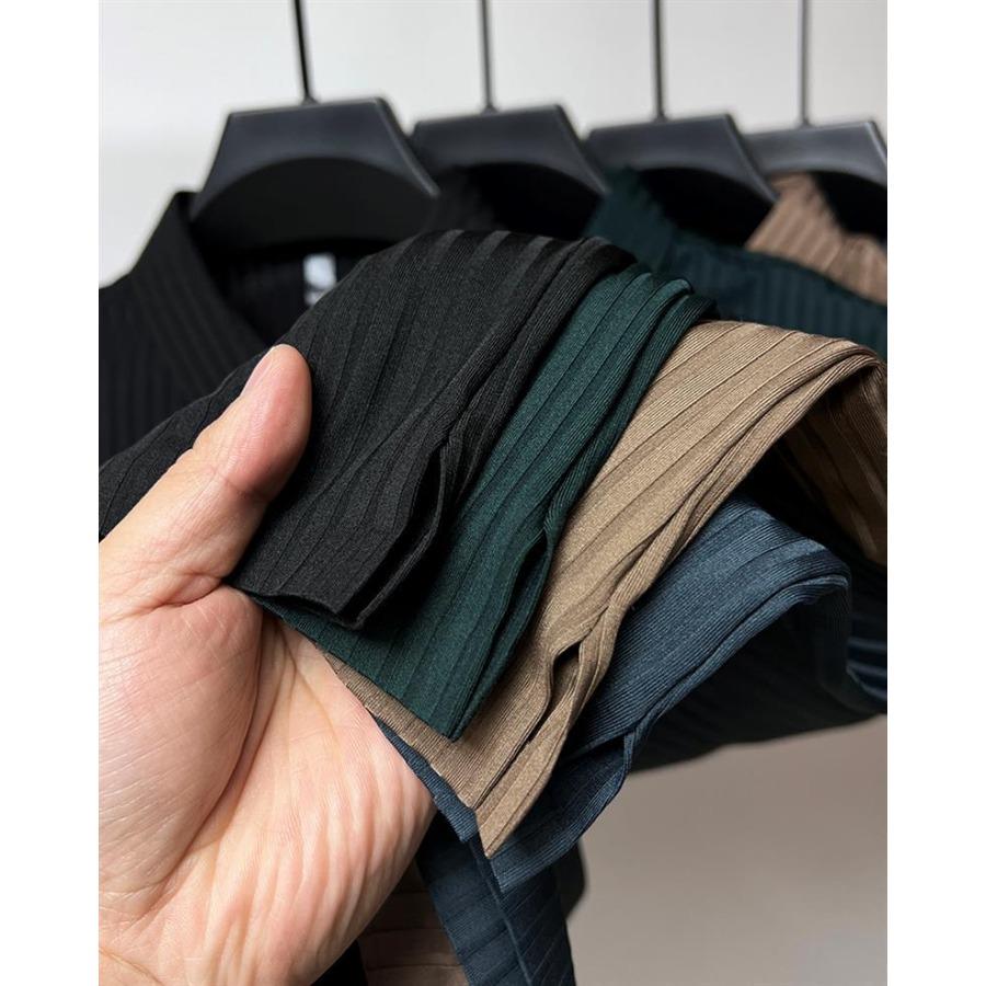 Summer Polo Shirt Collar Striped Men's Sports Polo Shirt Top