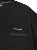 Jeimiweseuteu Lightweight Fleece Nylon Pocket Pullover (Black)