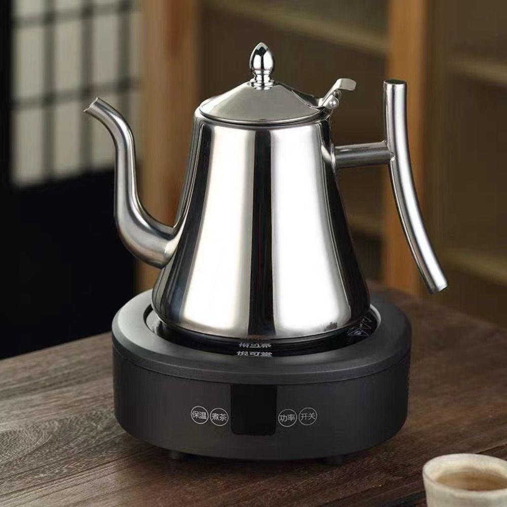 Bollore in acciaio inox teiera in acciaio inox tè caffè bollore per acqua contenore con filtro a rete rimovibile bollore per acqua caffè  15