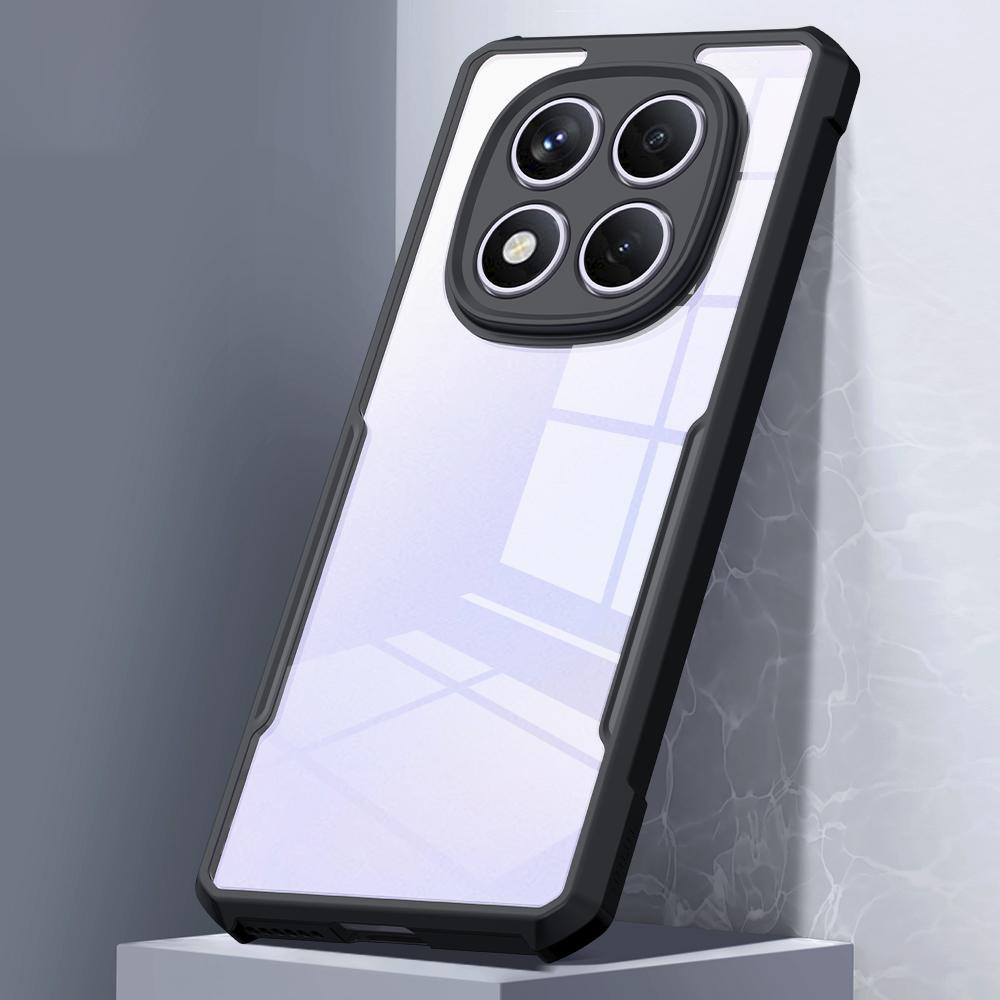 XUNDD For Xiaomi Redmi Note 14 Pro 4G Case Dropproof TPU+Acrylic Clear Back Phone Cover