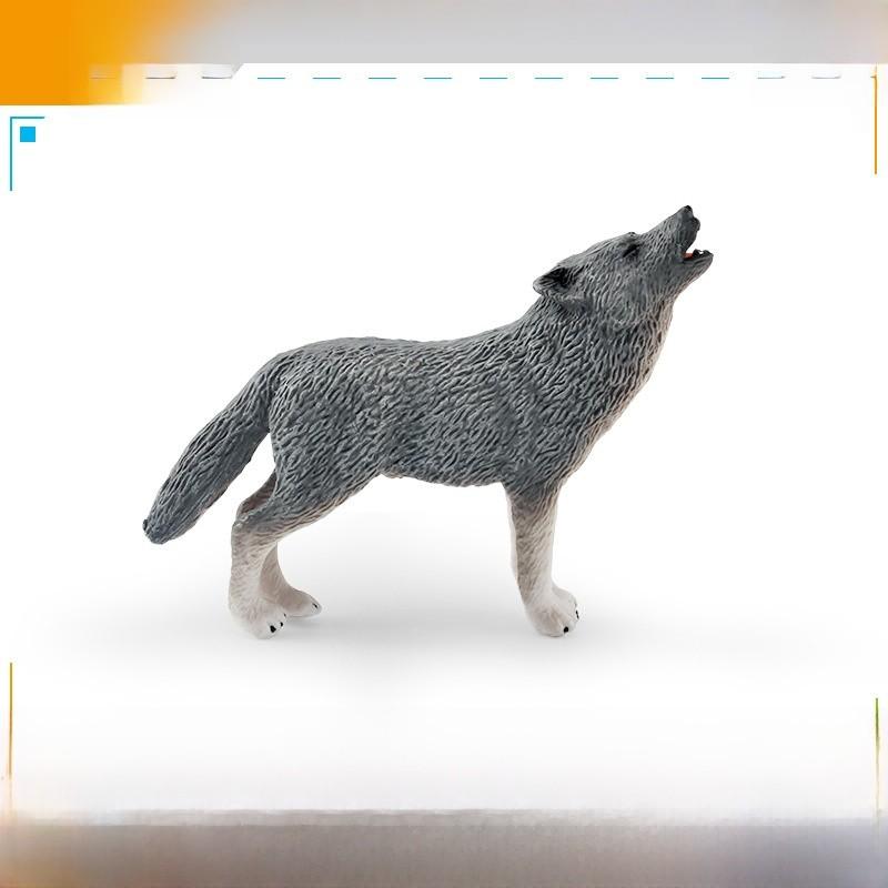 Arctic Wolf Static Pvc Figure For Animal Enthusiasts And Educational Displays