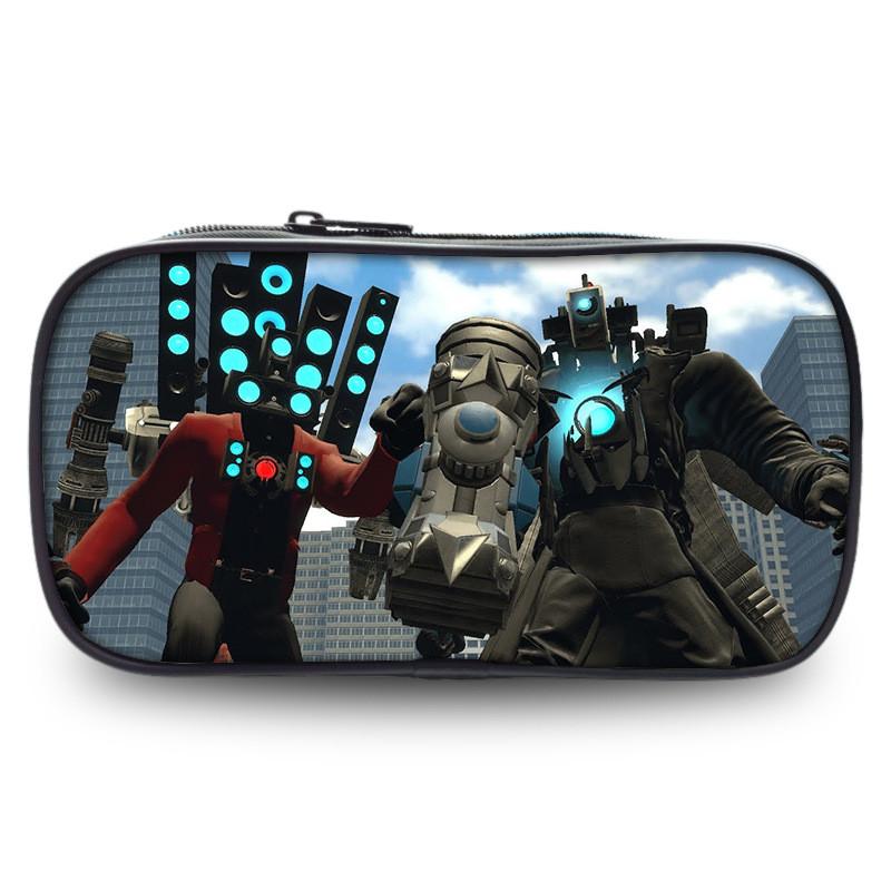 Titan Pencil Highquality Case With Unique Toilet Man Design Students For