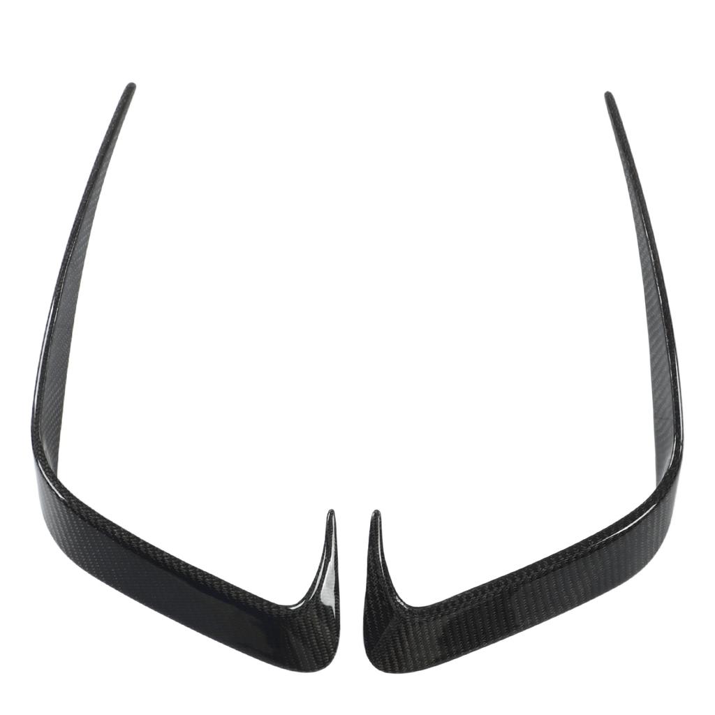 2PCS Rear Bumper Wind Knife Rear Carbon Fiber Replacement For 3 Series G20 M Sport 330i M340i 2019+