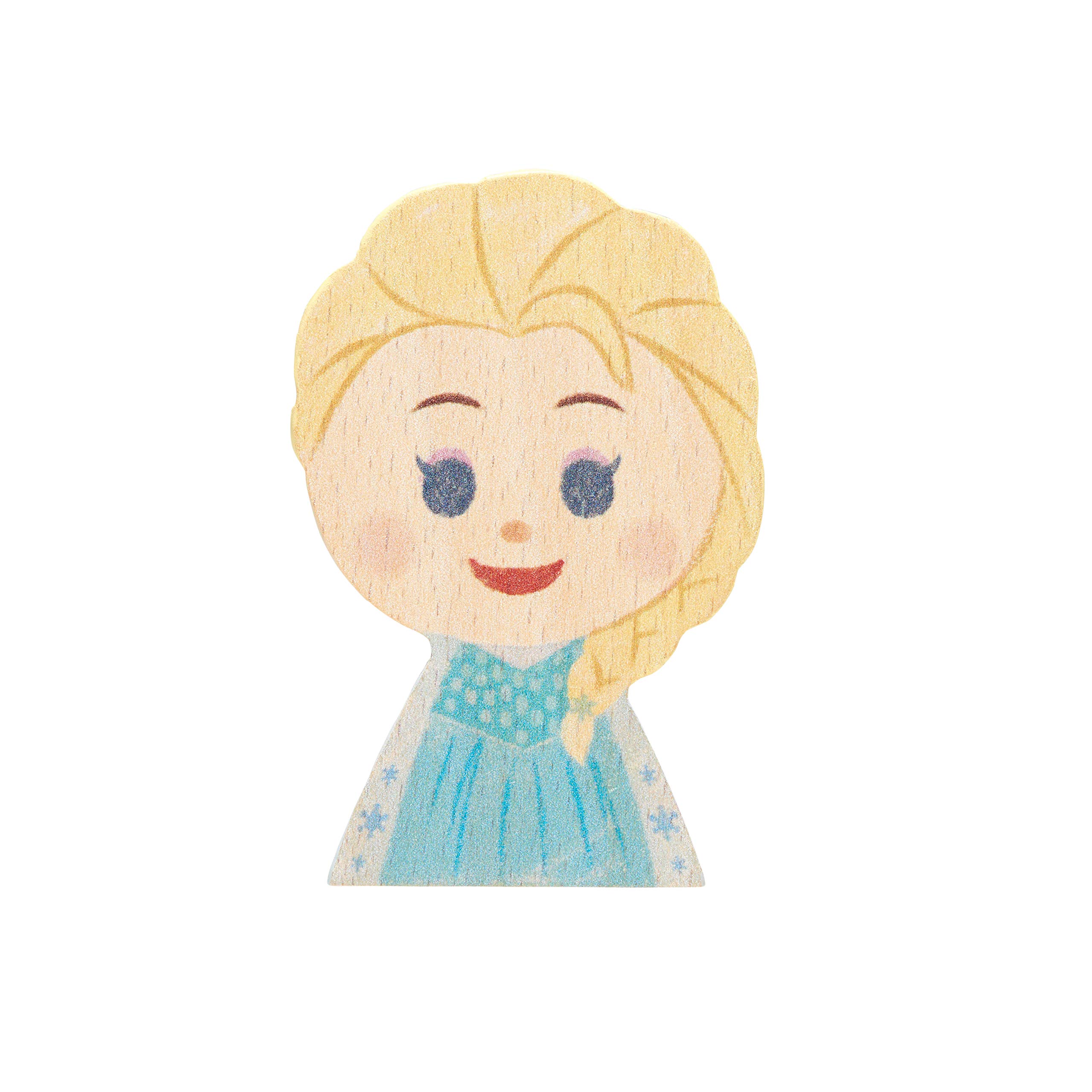 

Disney KIDEA Elsa Disney Kidia Blocks деревянная игрушка ролевые игры для детей мальчиков девочек принцесса подарок интерьер TYKD00118