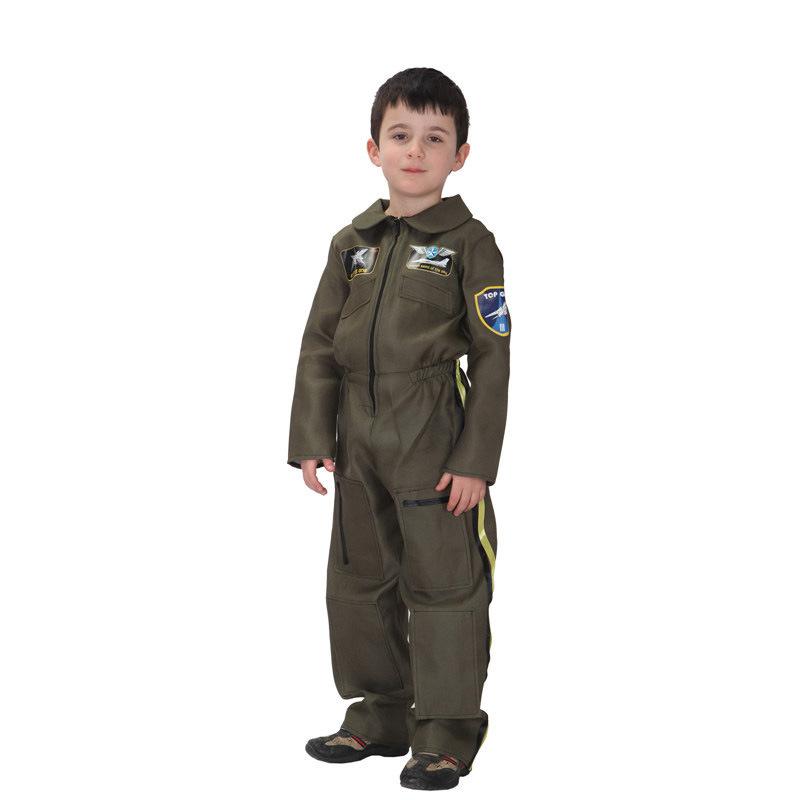 Bright Astronaut Orange Suit And Stylish Pilot Outfit For Kids Age 17 And Under
