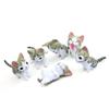 Chis Home Sweet Cute Figurine Set Micro Landscape Decor For Gift Collection And