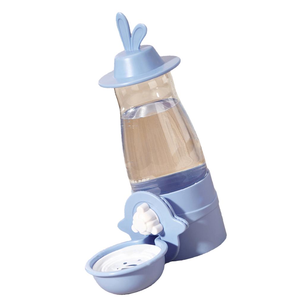 Distributore d'acqua per conigli Mangiatoia automatica per conigli Acqua Coniglio Alimentazione Abbeveraggio Montaggio su gabbia Alimentatore d'acqua per conigli